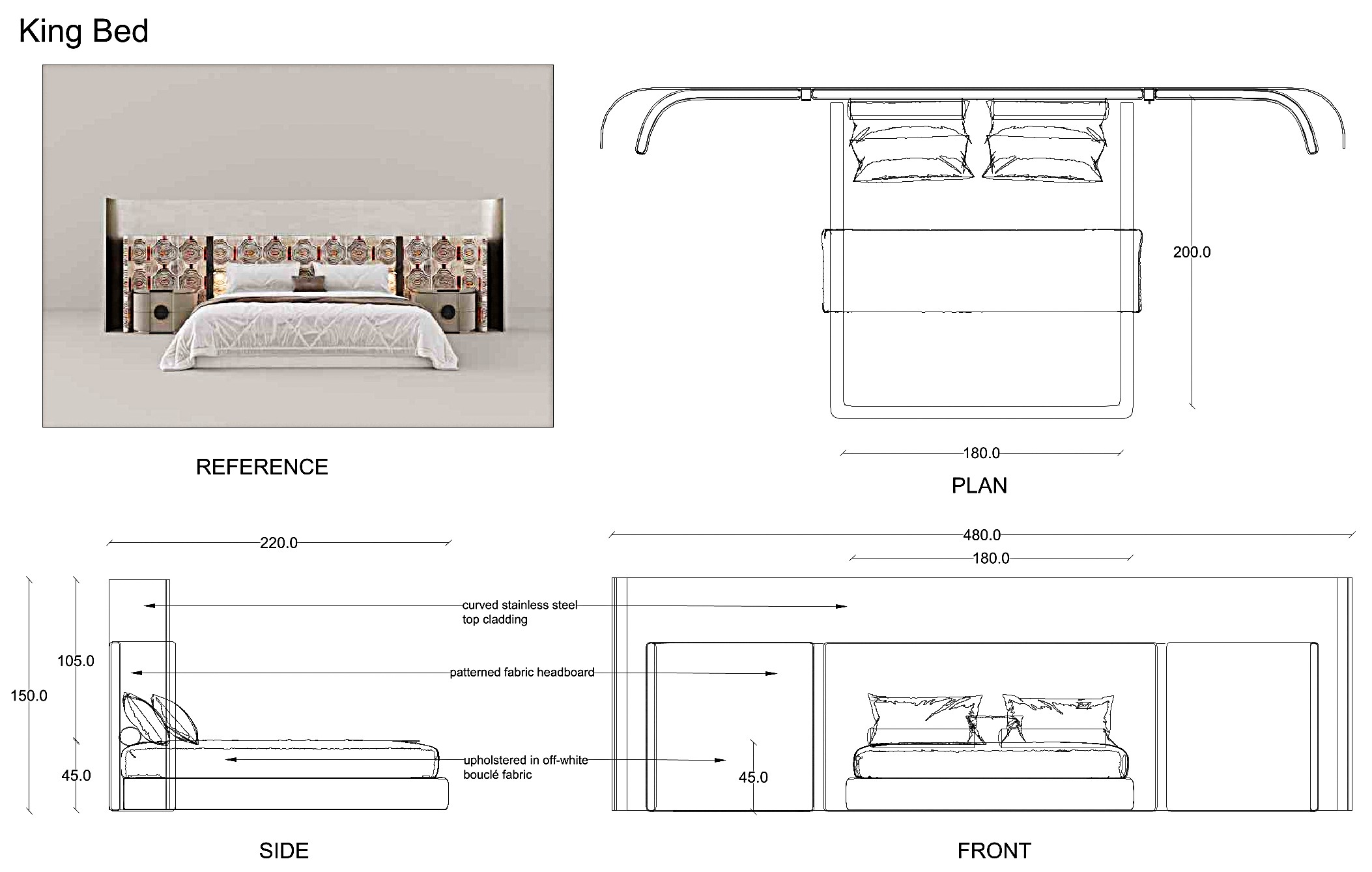 Furniture Detailing Project | Master Bedroom-3