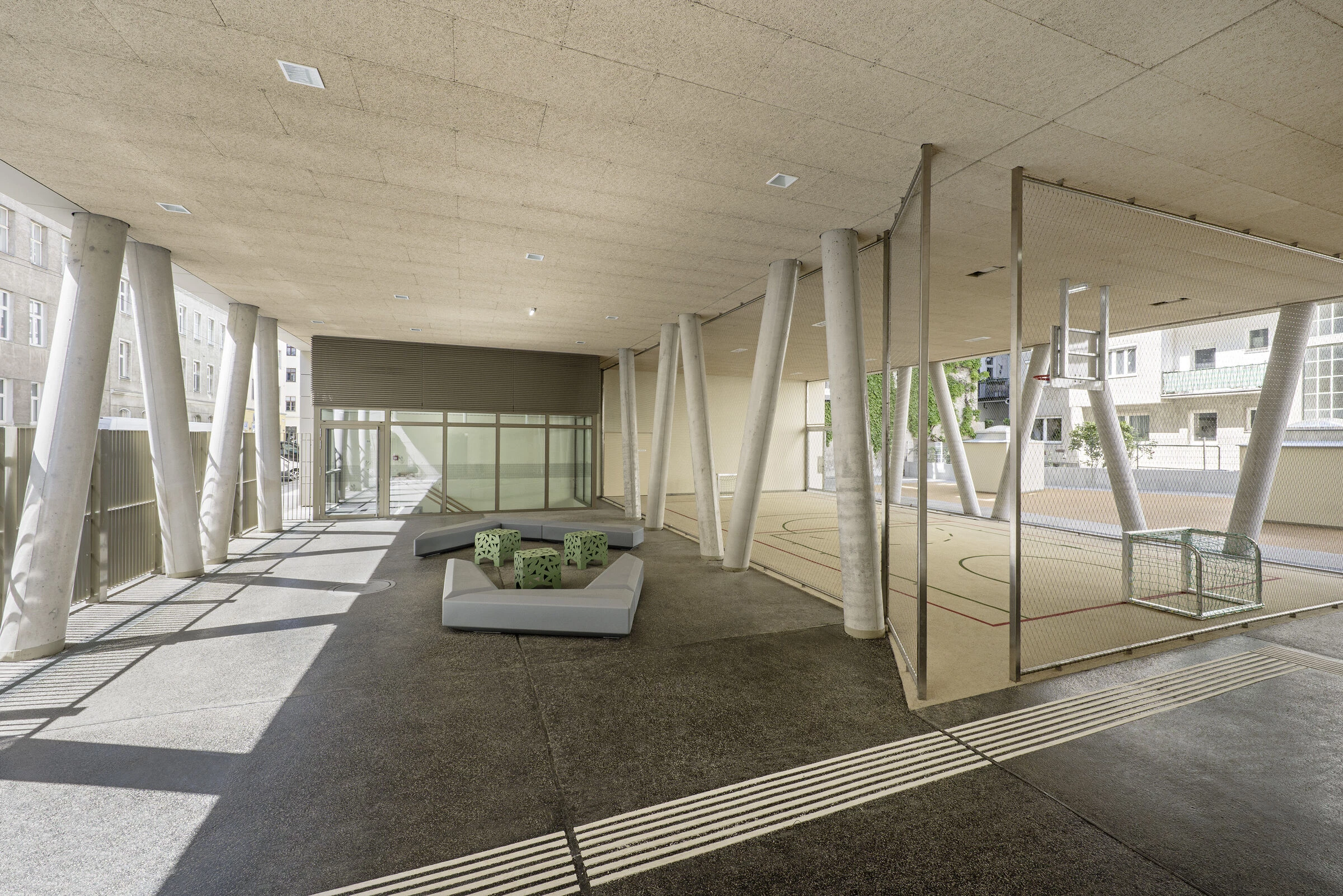 GTVS Novaragasse 学校扩建项目丨奥地利维也纳丨RAUMKUNST ZT GmbH-17