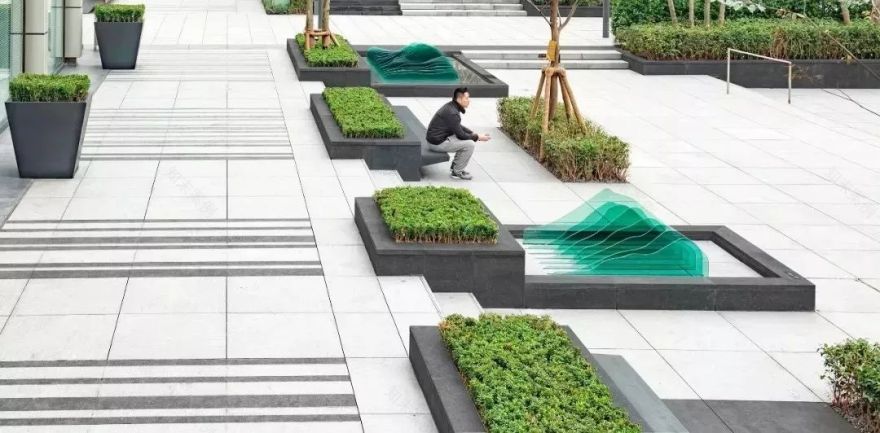 大海波浪元素融入景观设计,打造夏日清凉空间-65