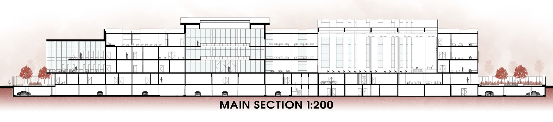 瓦迪·纳特伦法院大楼综合体丨开罗大学工程学院建筑系-24