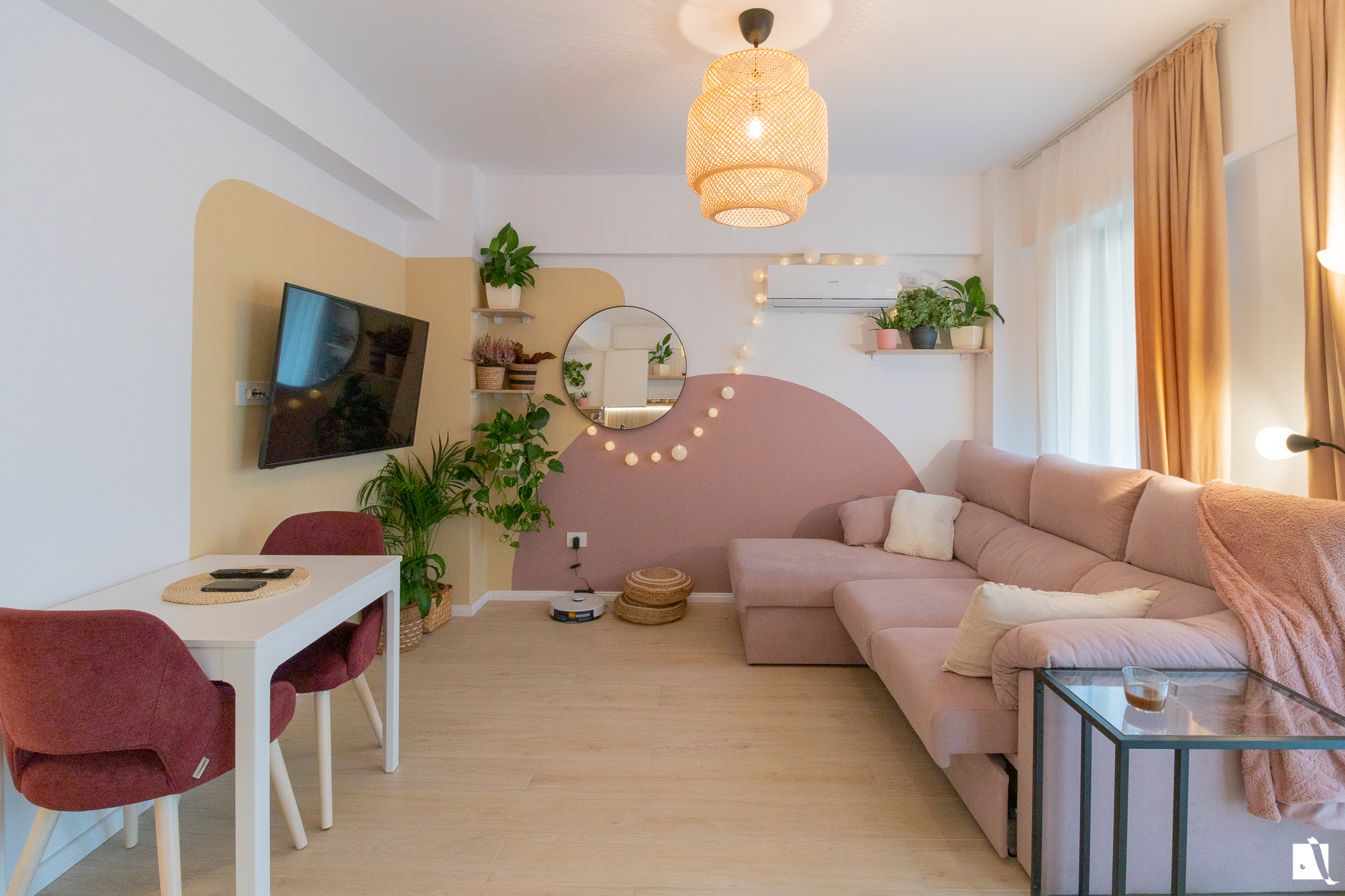 Boho Nook Apartment 室内设计-0
