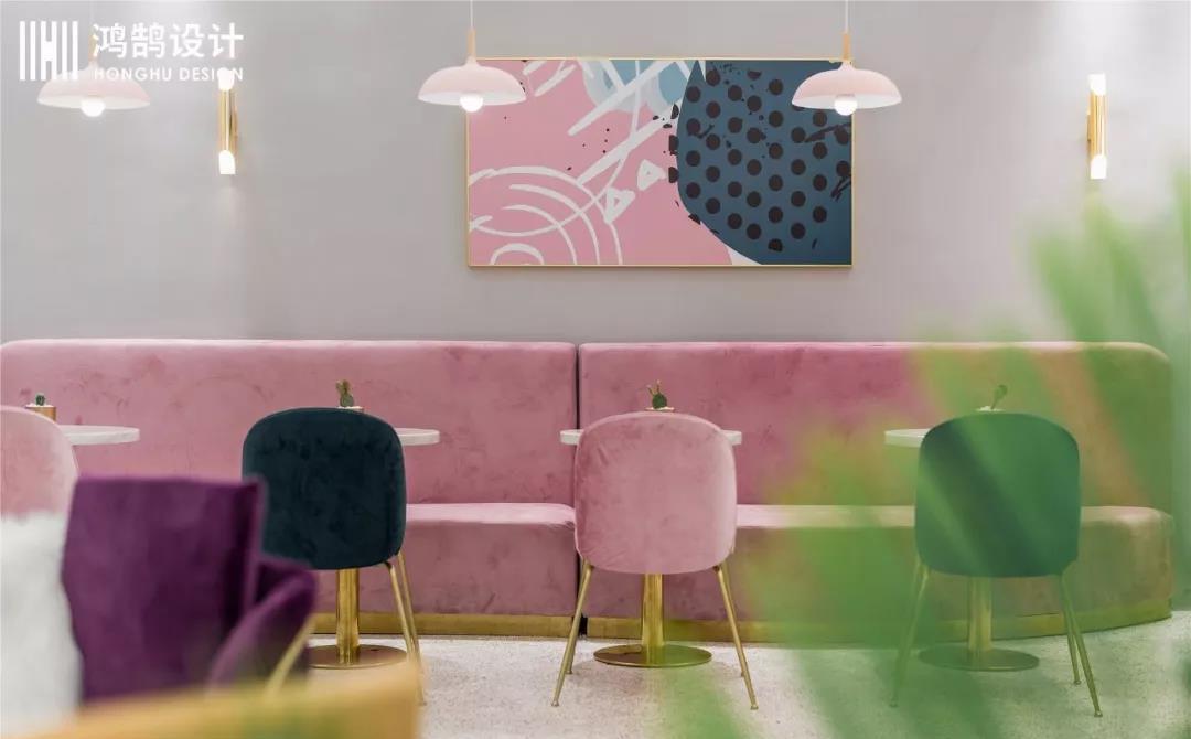 《丁先森茶饮》轻奢风设计,营造优雅精致的商业空间-17