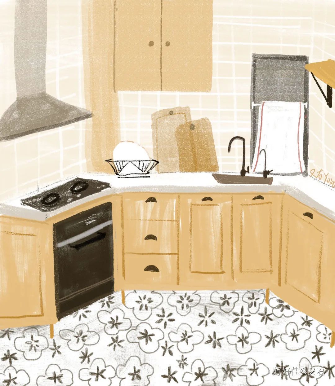 80㎡小屋的魔法生活 · 插画师的家充满创意与温馨丨中国沈阳-55