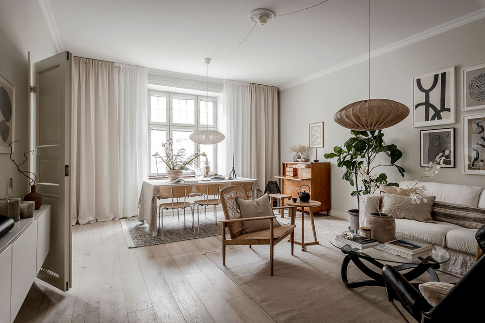 瑞典哥德堡 88 平米舒适自然北欧风公寓-20