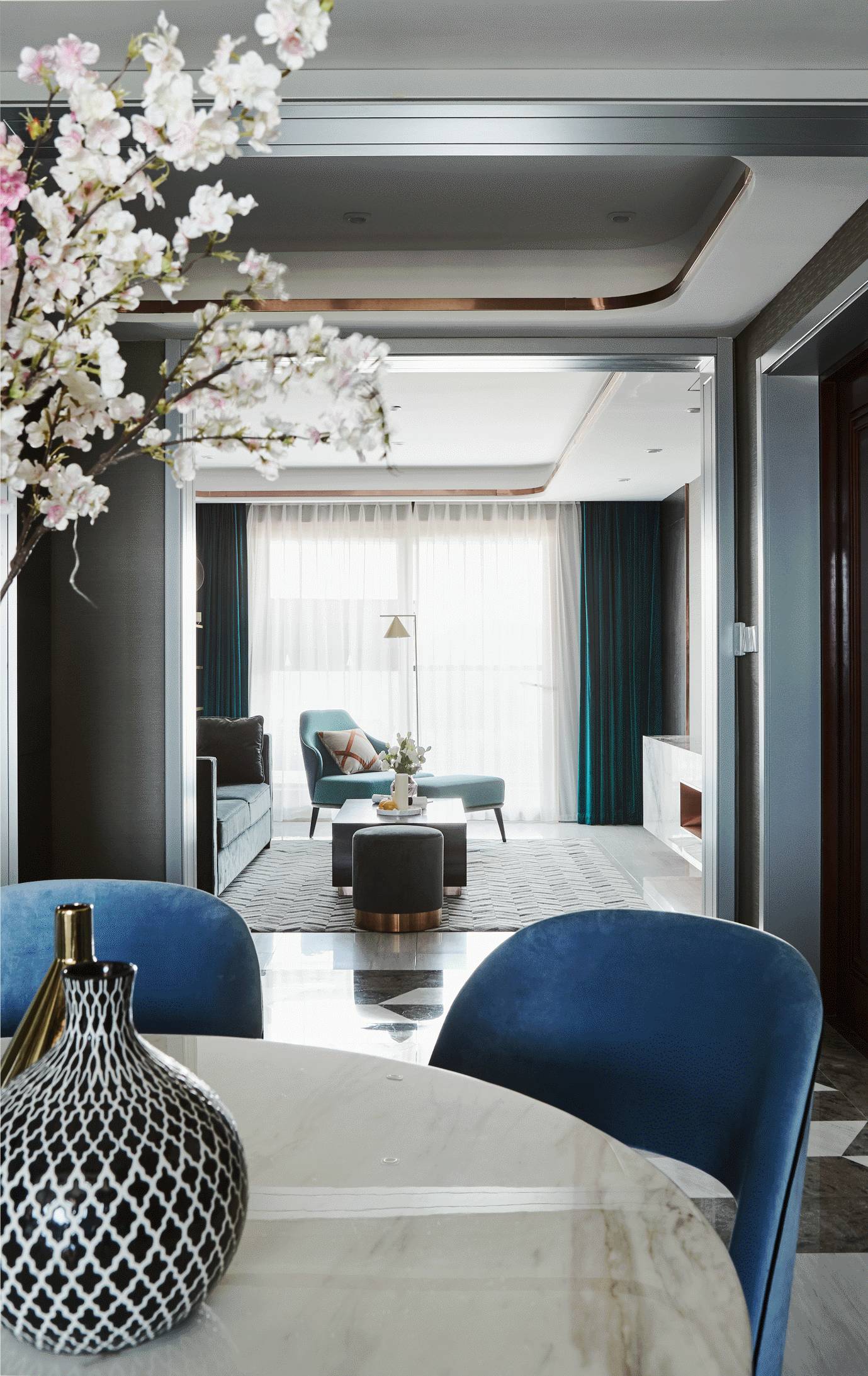 杭州富春和园住宅设计  力设计-4