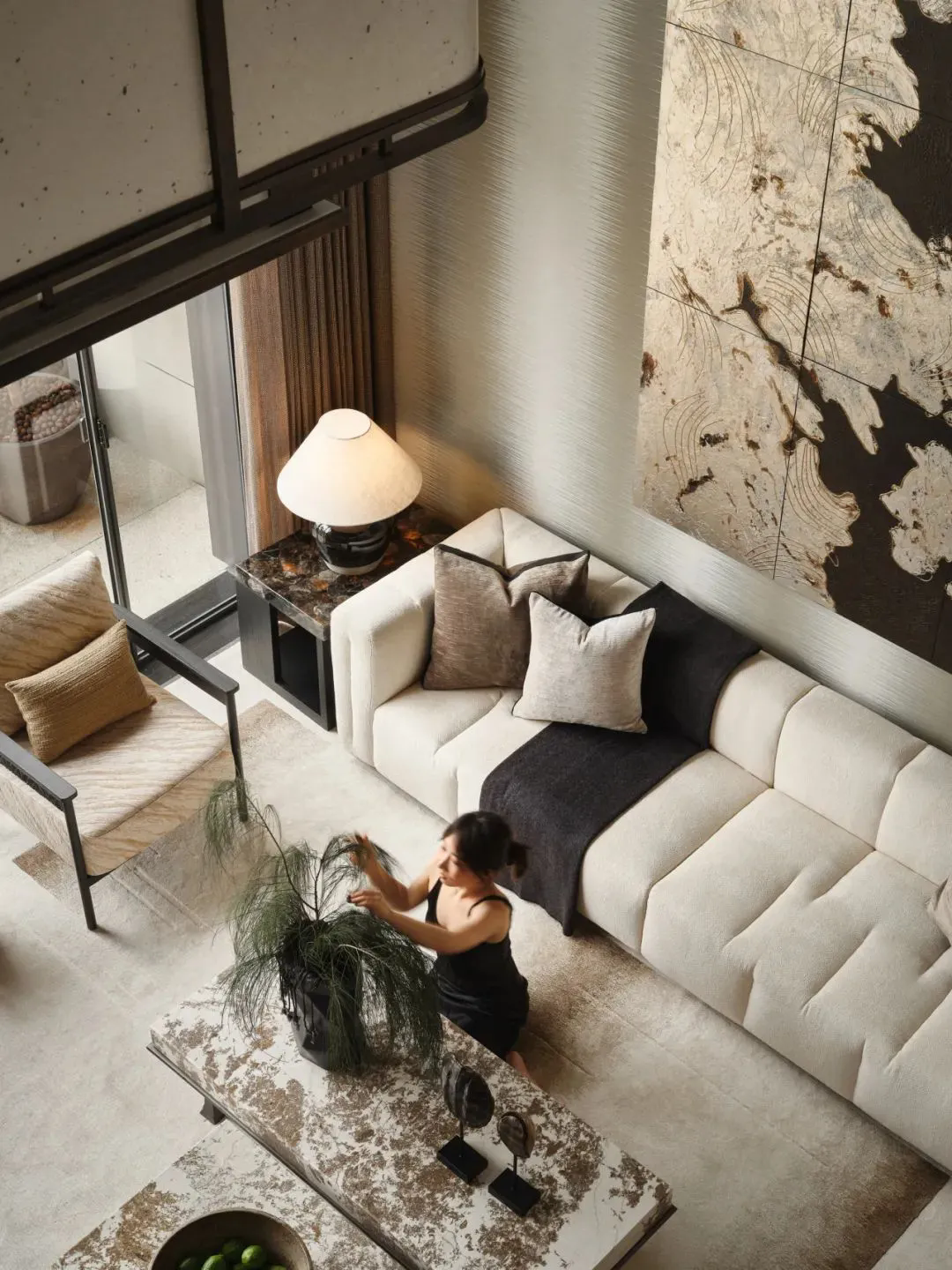 378㎡临湖别墅，这才是东方美学的天花板！-22