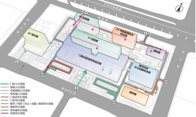 HD▎国家中医疫病防治基地：湖南中医药大学第二附属医院项目一期工程主体结构封顶-17