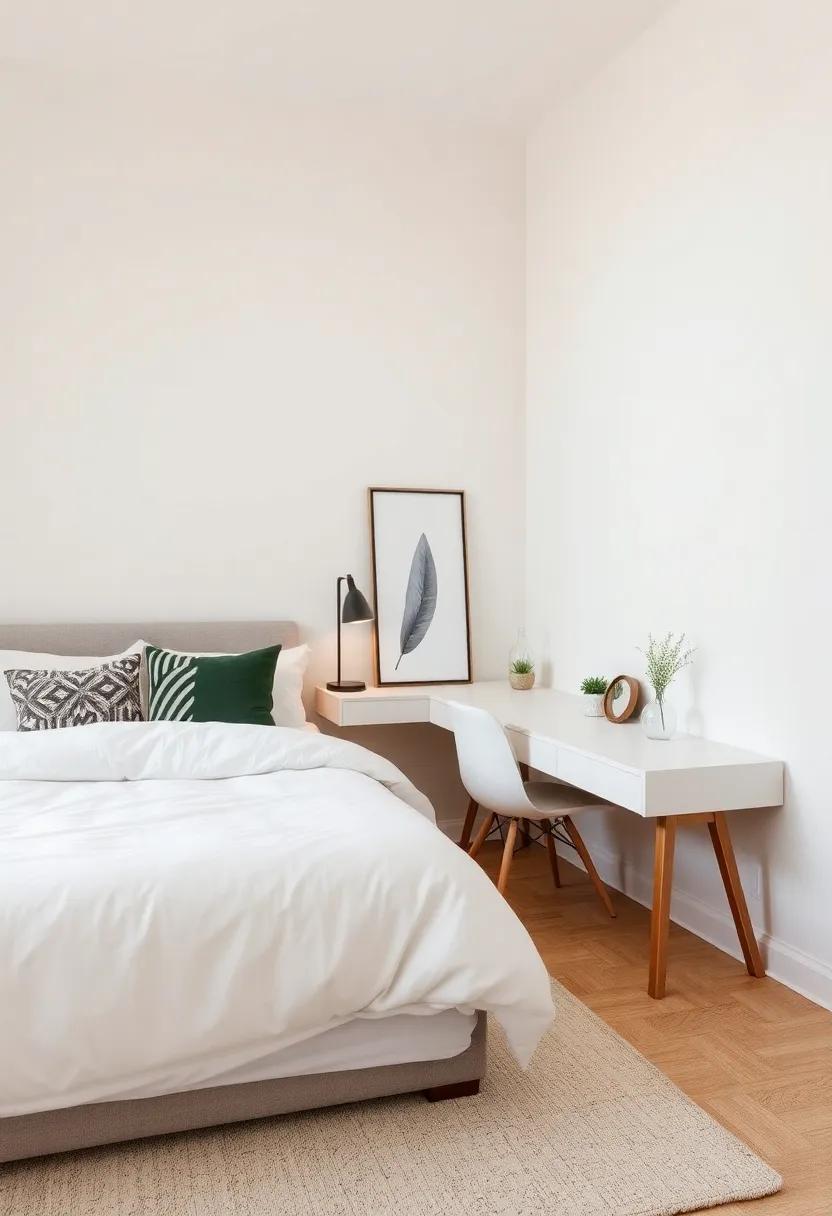 用时尚角落书桌改造小卧室-157