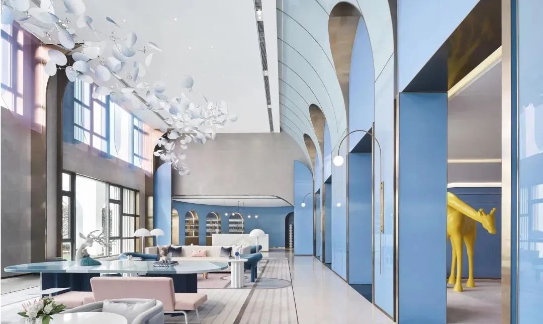 天津中梁·长风雅著售楼处 | 蝶舞花间的灵动空间-88