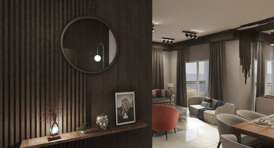 Madinty wooden style apartment-18