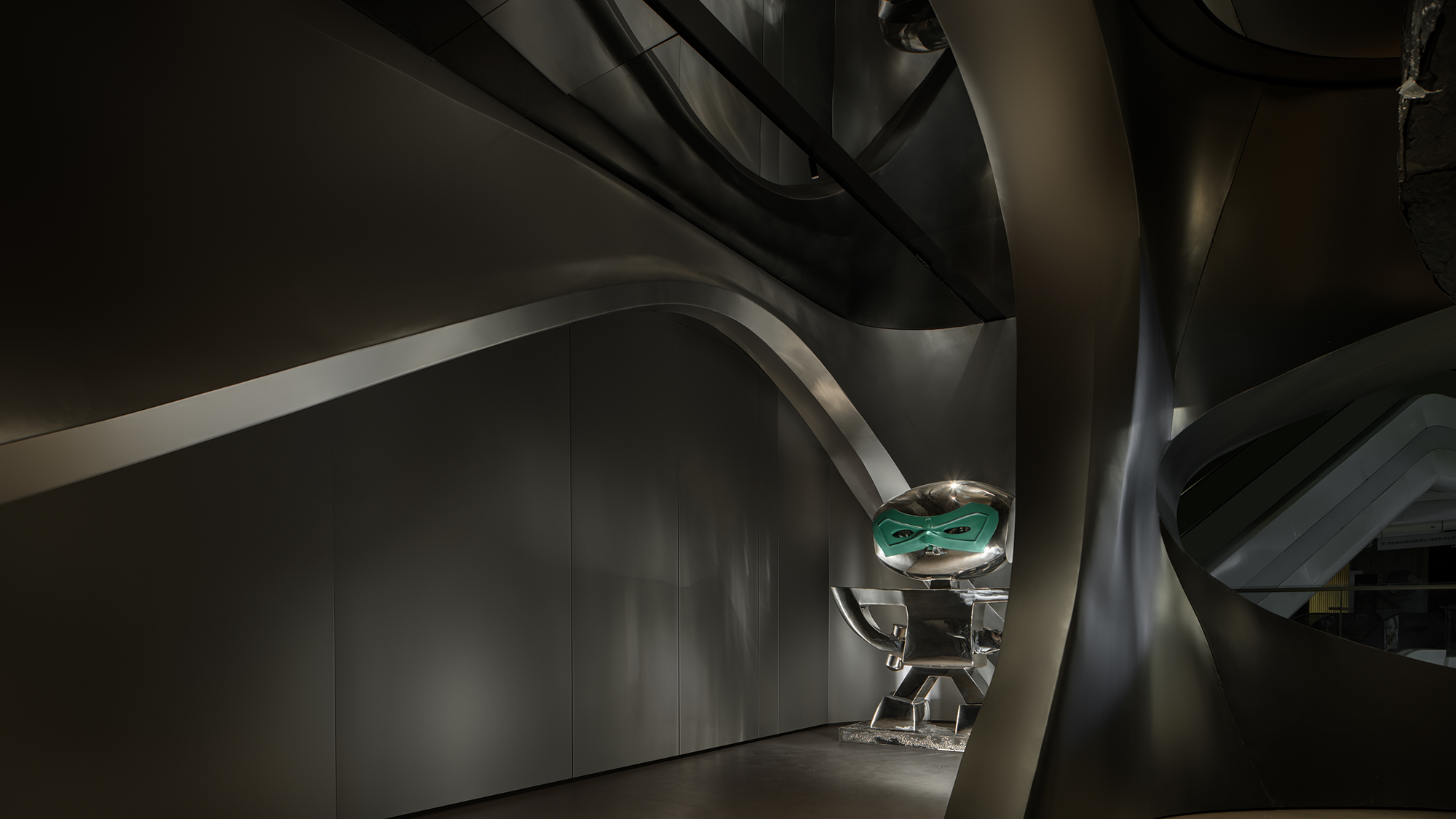 莫戈金属未来艺术展厅丨中国杭州丨黄永才 RMA共和都市-36