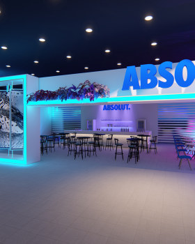 Cenografia Conceito - Bar Absolut
