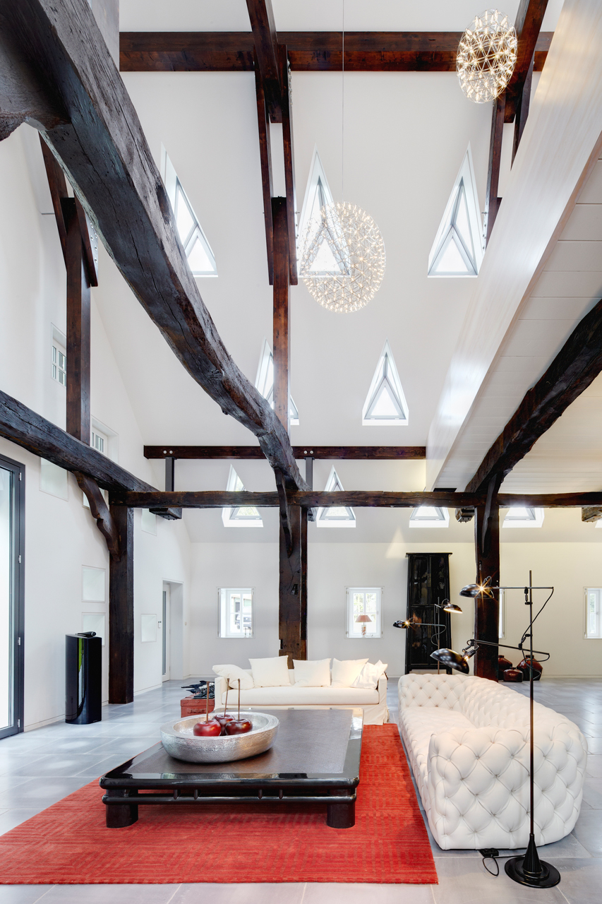 德国 Visbek 乡村别墅 | 历史与现代的优雅融合-17