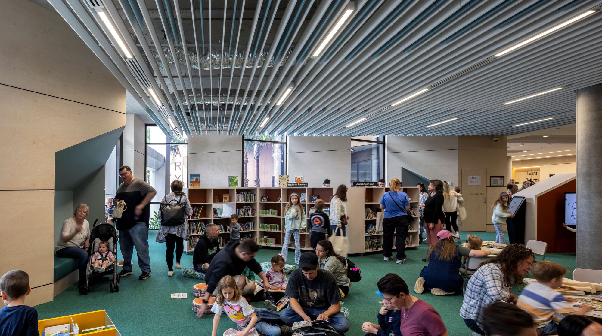 戈斯福德地区图书馆丨澳大利亚丨Lahznimmo Architects-29