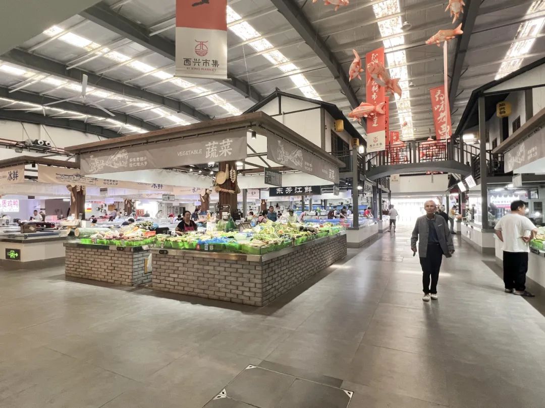 农贸市场设计案例｜老旧钢棚市场的蝶变重生，杭州西兴市集解锁国风古韵之美-146