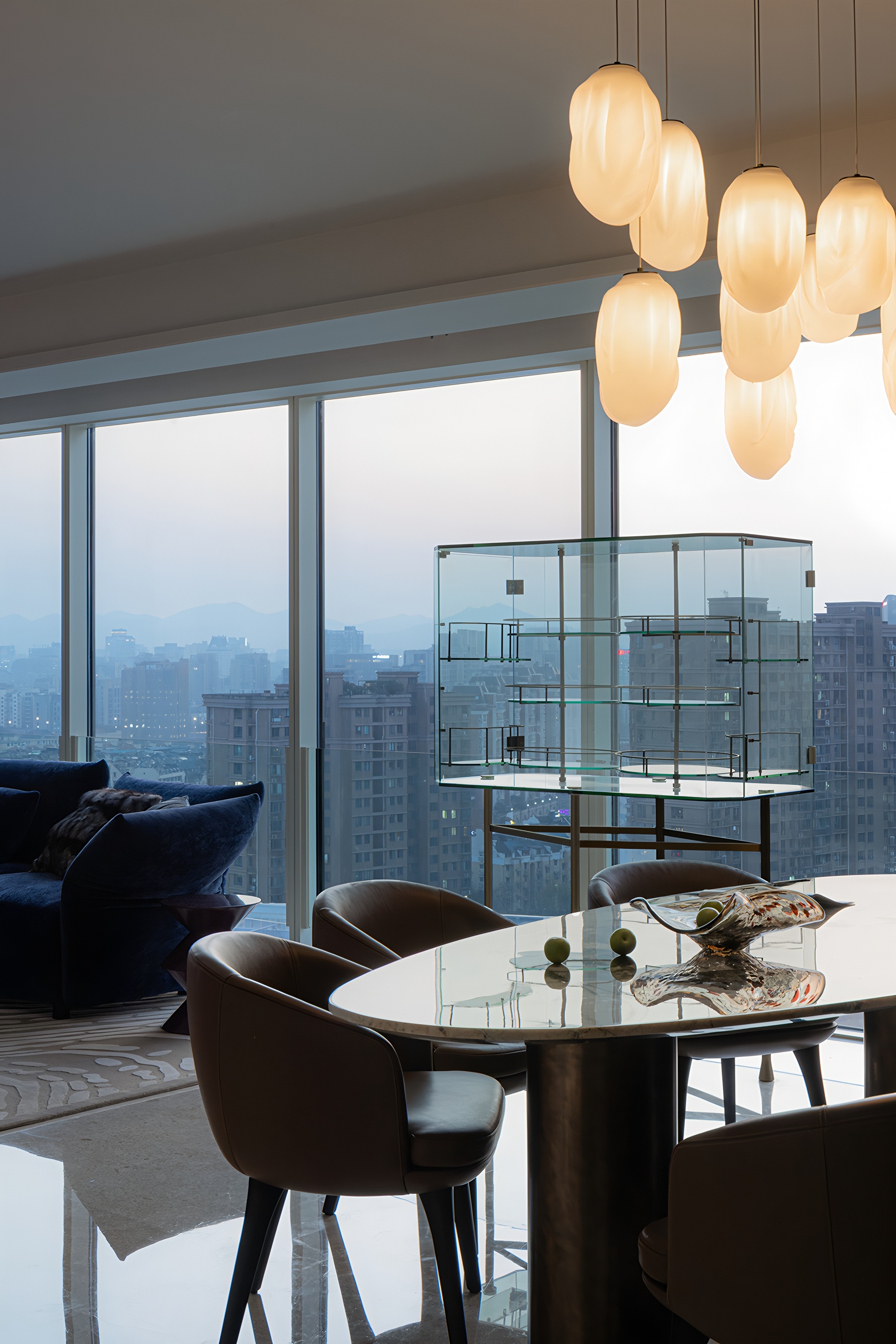 杭州345㎡简约大平层丨中国杭州丨力设计-36