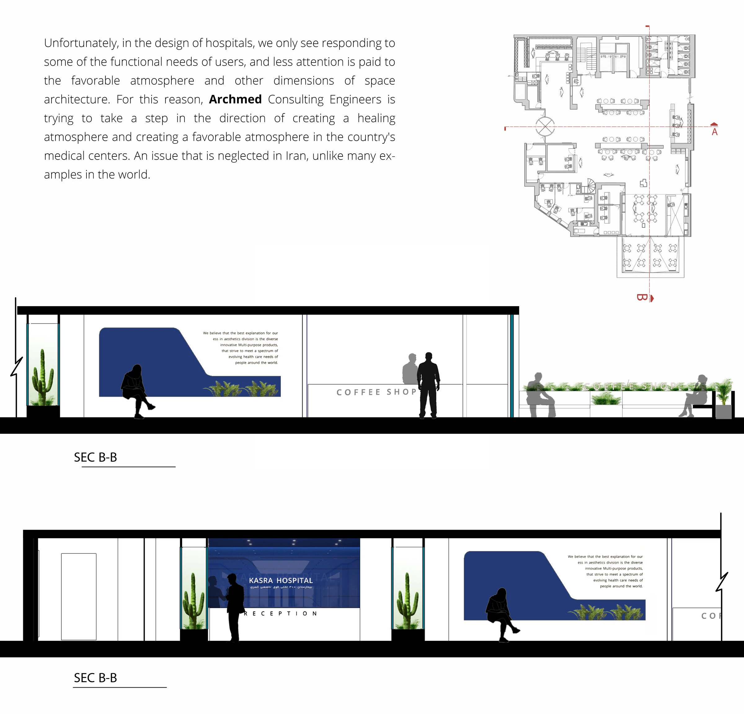 Kasra 医院主大厅改造丨伊朗德黑兰丨ARCHMED 咨询工程师事务所-25