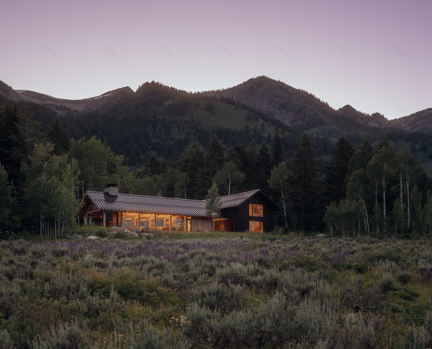 杰克逊霍尔住宅丨美国杰克逊丨McLean Quinlan-88