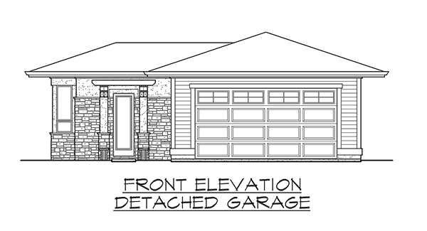 Plan 3346 两层现代住宅设计方案-10