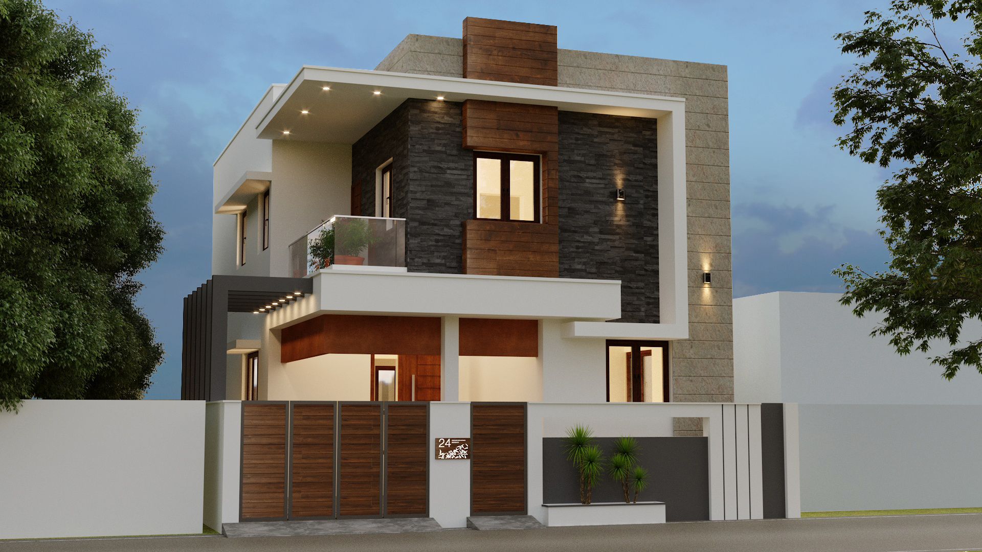 外部立面丨IndiaChennai丨TG Architects and Construction-8