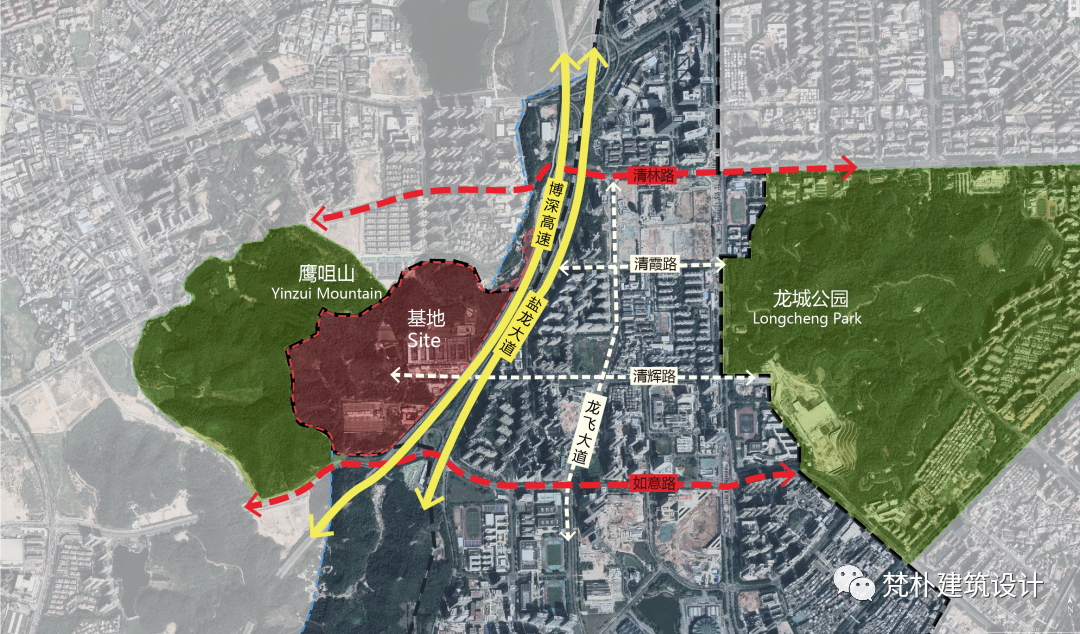 深圳建筑产业生态智谷总部基地一期城市设计丨中国深圳丨梵朴（深圳）建筑设计有限公司-9