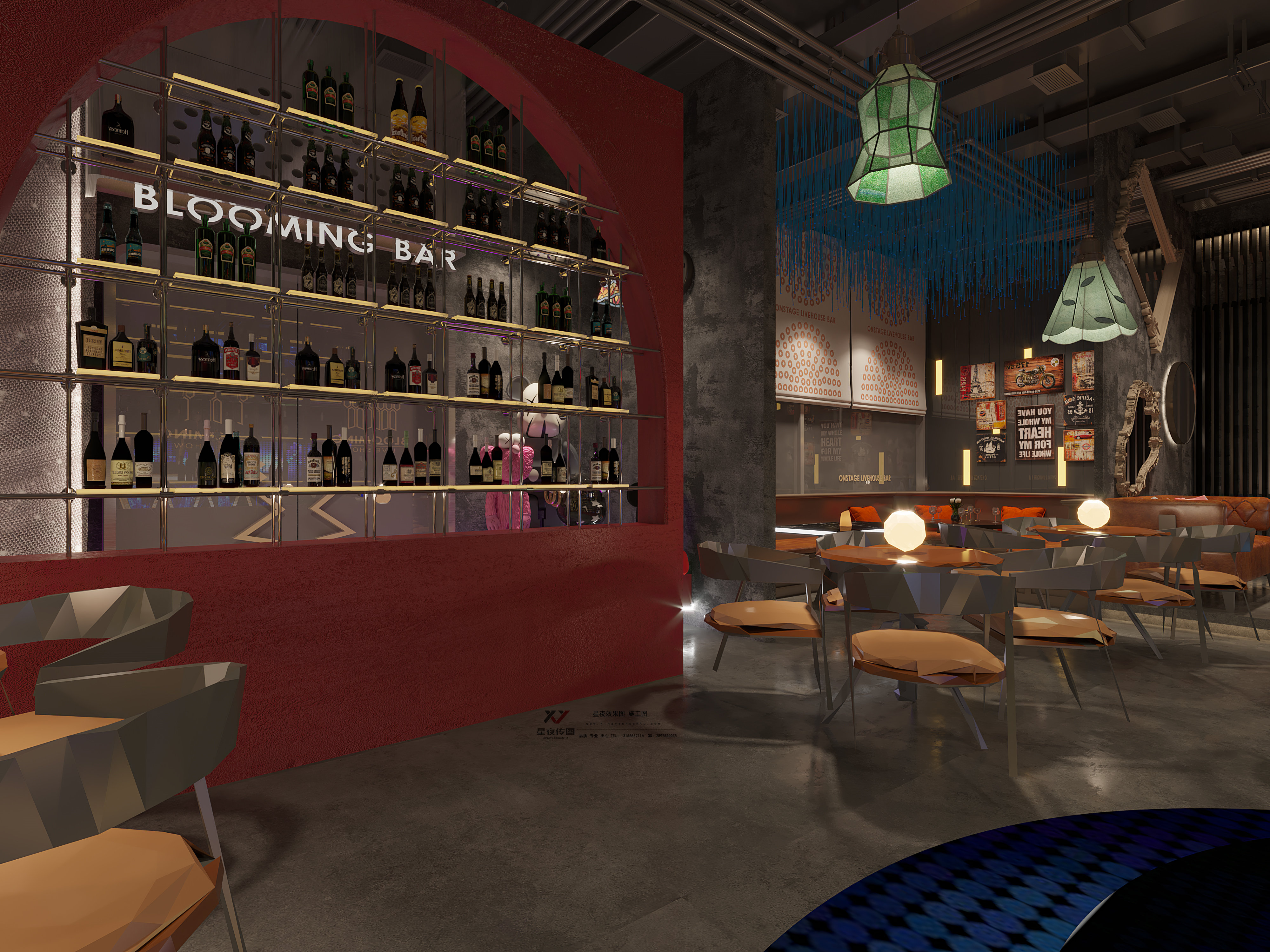 层次分明的美食空间设计-8