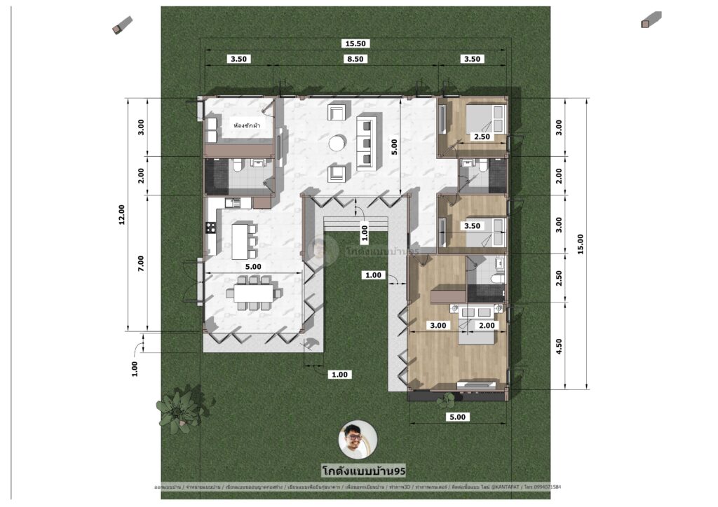 单层现代住宅P  2121-36