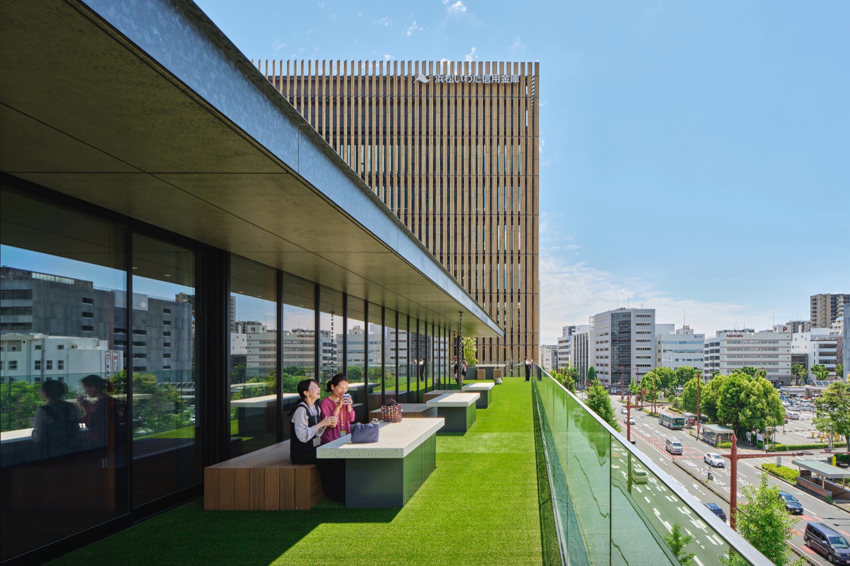 浜松岩田信用金库总部・总行丨日本静冈丨日建设计-53