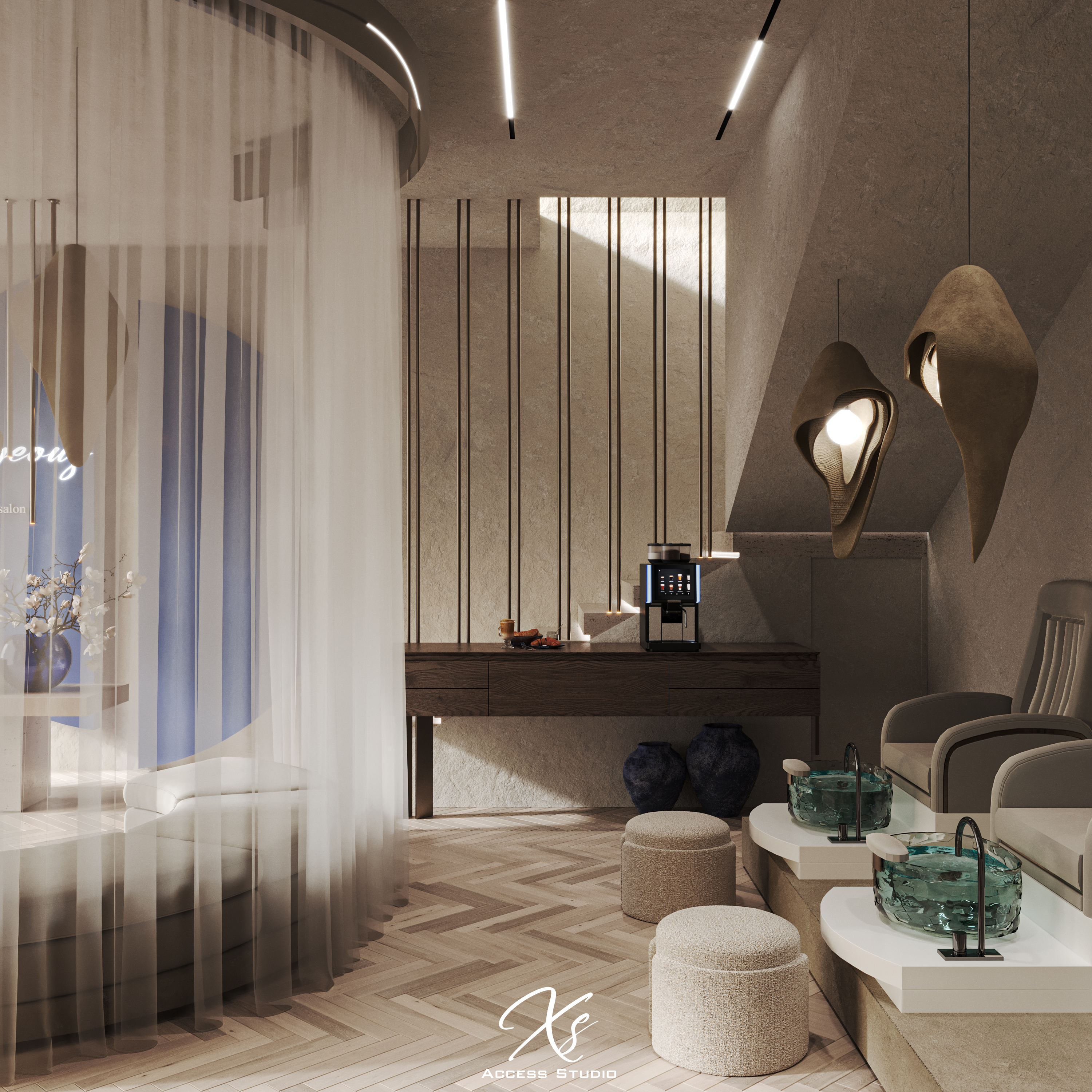 Gorgeous Beauty Salon 室内设计-16