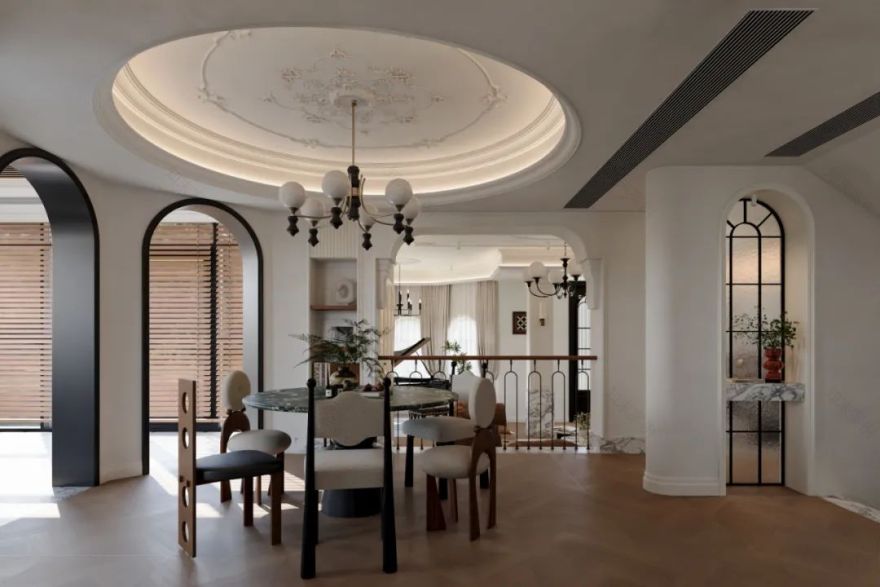 法白之境(金色地中海排屋改造)丨中国湖州丨龙庭设计-23