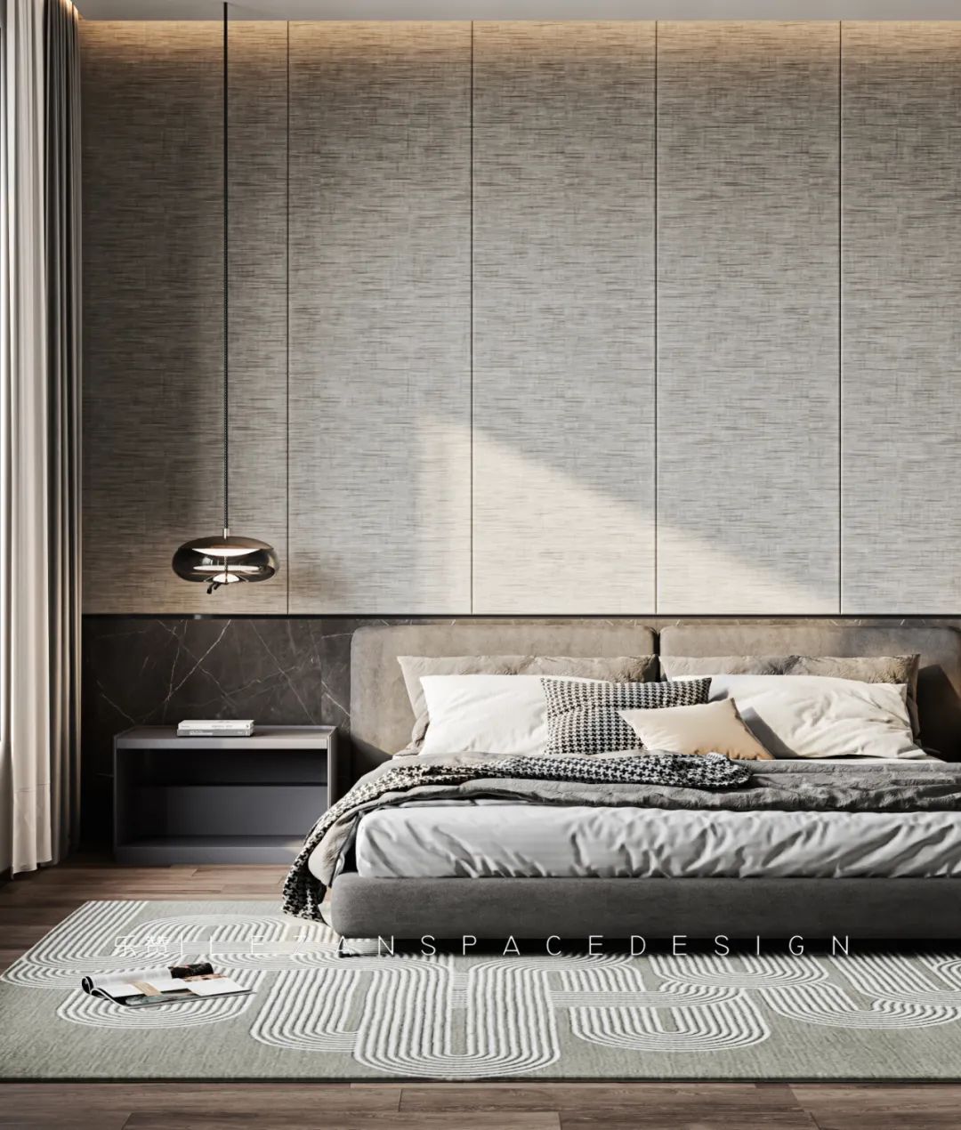 高质人居 唯美灰调丨中国上海丨宁波市乐赞室内装饰设计有限公司-23