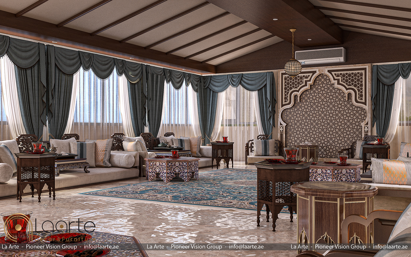 Anastasiya Gushchina丨酒店丨Arabic Islamic Tent UAE-4