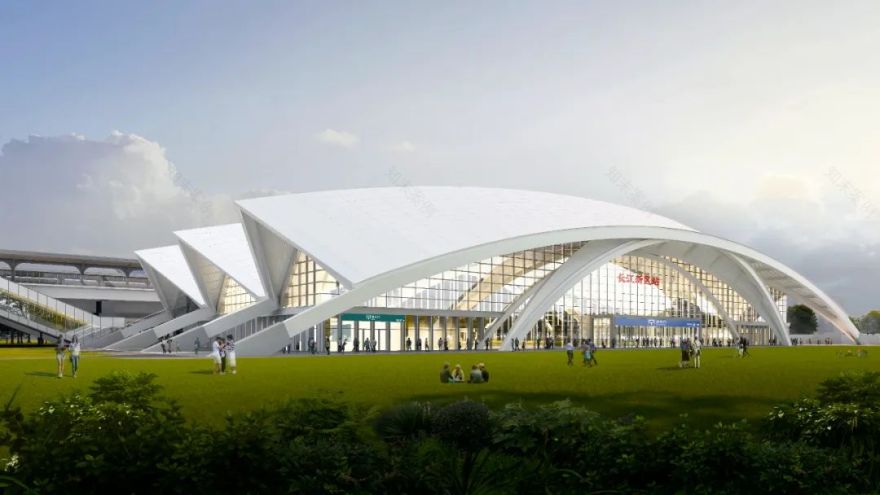 武汉长江新区站丨中国武汉丨中铁第四勘察设计院集团有限公司-28