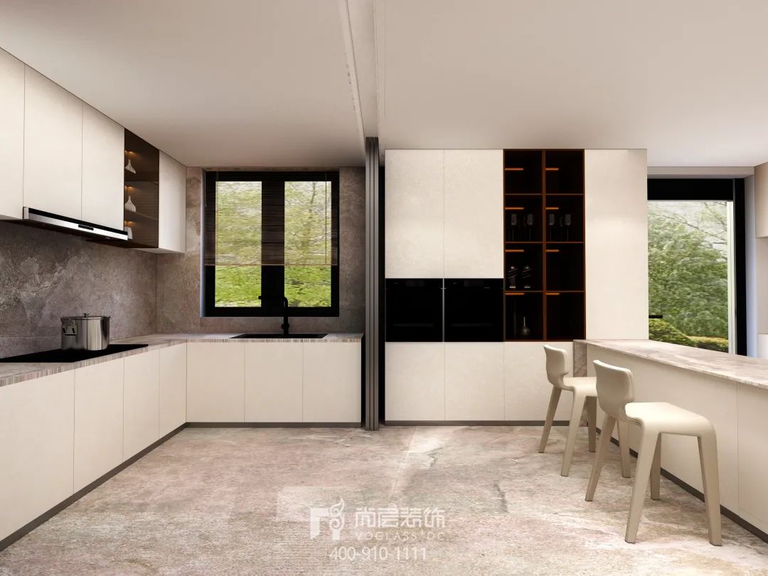 全案整装｜360㎡诧寂风，诠释不完美的完美-40