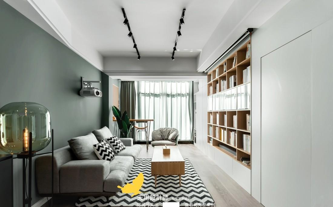 极简“去电视化”家居,打造舒适空间-13