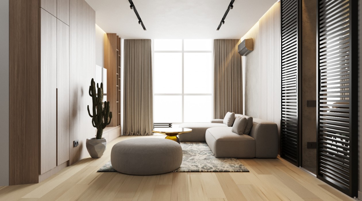 76㎡小空间公寓设计 每个细节都不简单！-5