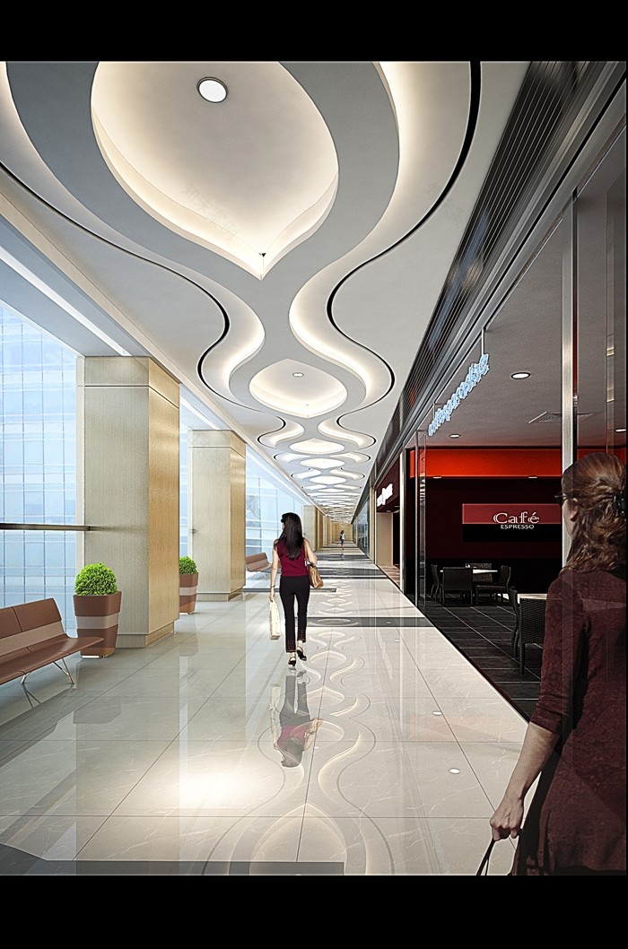 温州世贸中心大厦商场-7