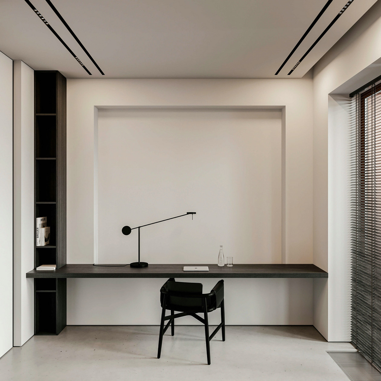 莫斯科简约风住宅设计 超大气！-13