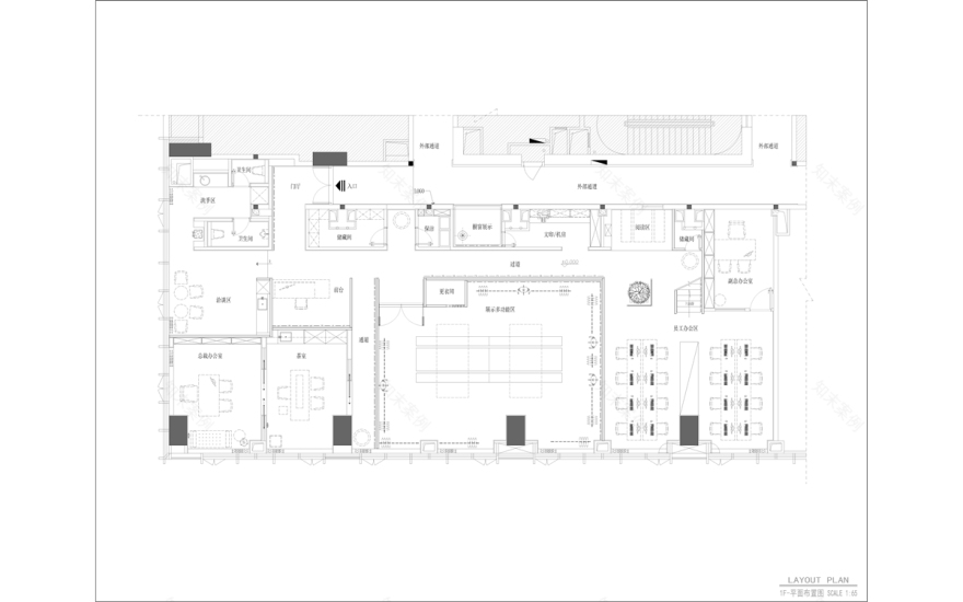 富力中心品质服装办公&展厅-76