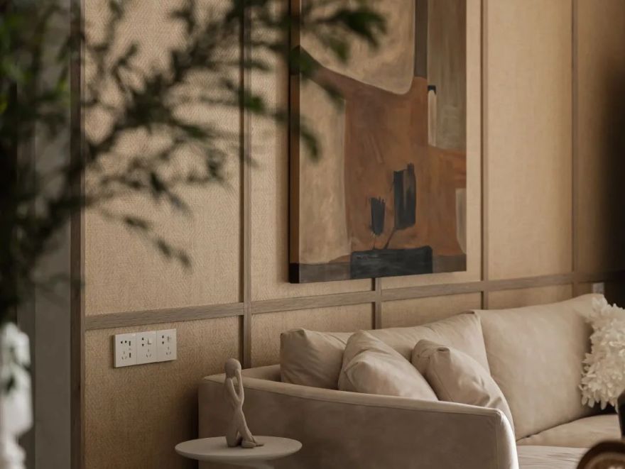 独居复古度假风精装房改造丨中国武汉丨梓维设计-63