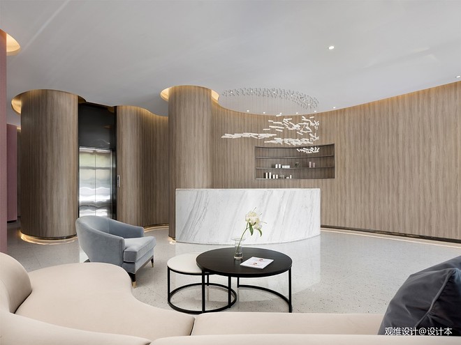 曼研SPA美容会所丨观维设计-29