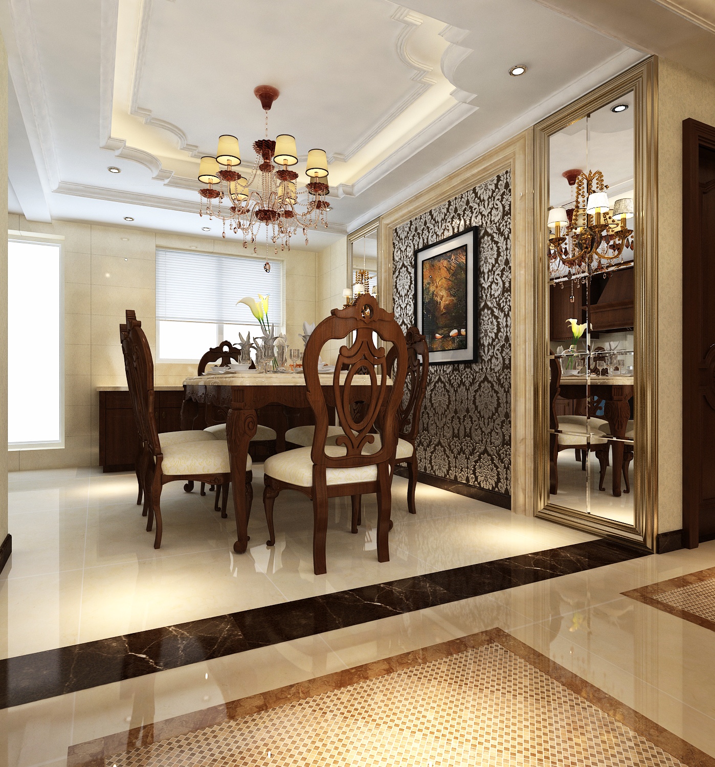 丽水蓝湾148平豪华欧式-4