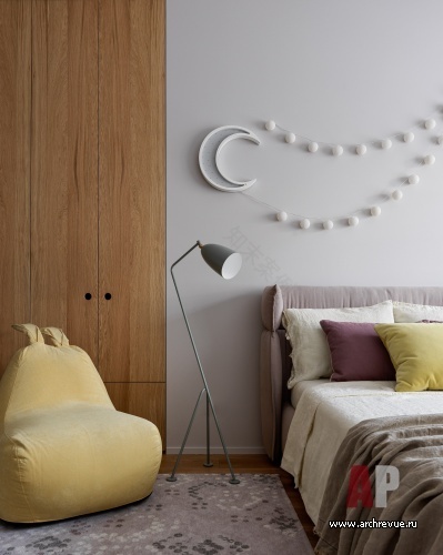 Современная 2-х этажная квартира с атмосферой загородного дома, 200 кв. м-57