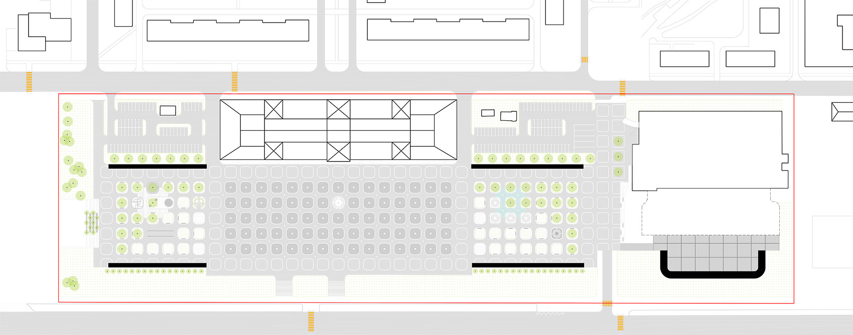 俄罗斯广场景观设计丨俄罗斯诺夫哥罗德丨Megabudka Architecture Bureau-52