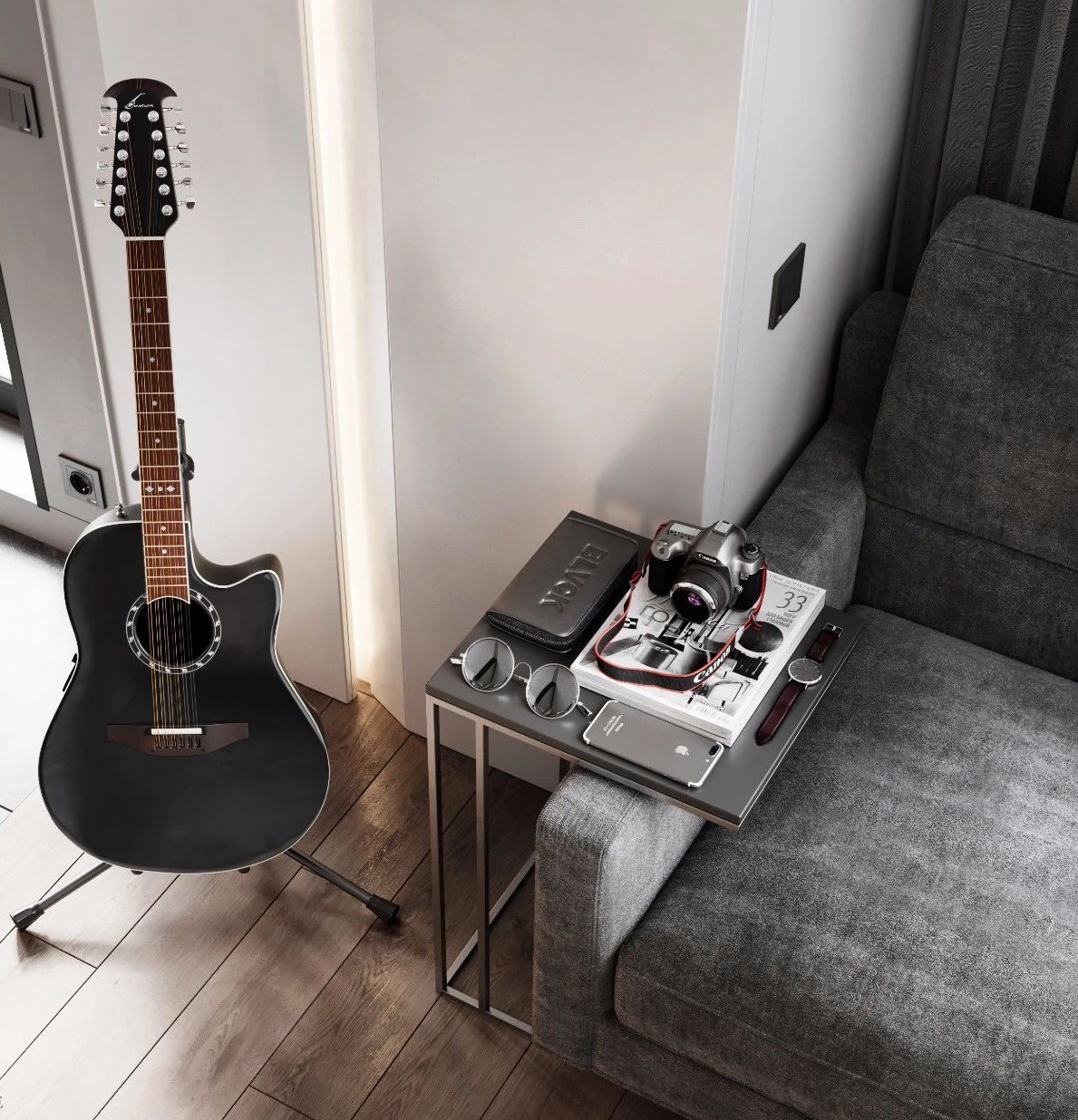 圣彼得堡 65㎡简约卧室设计丨俄罗斯圣彼得堡-20