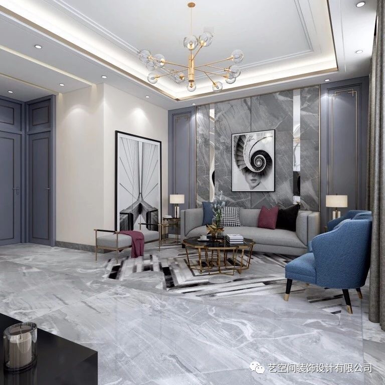 小户型轻奢风设计，演绎现代时尚生活-16