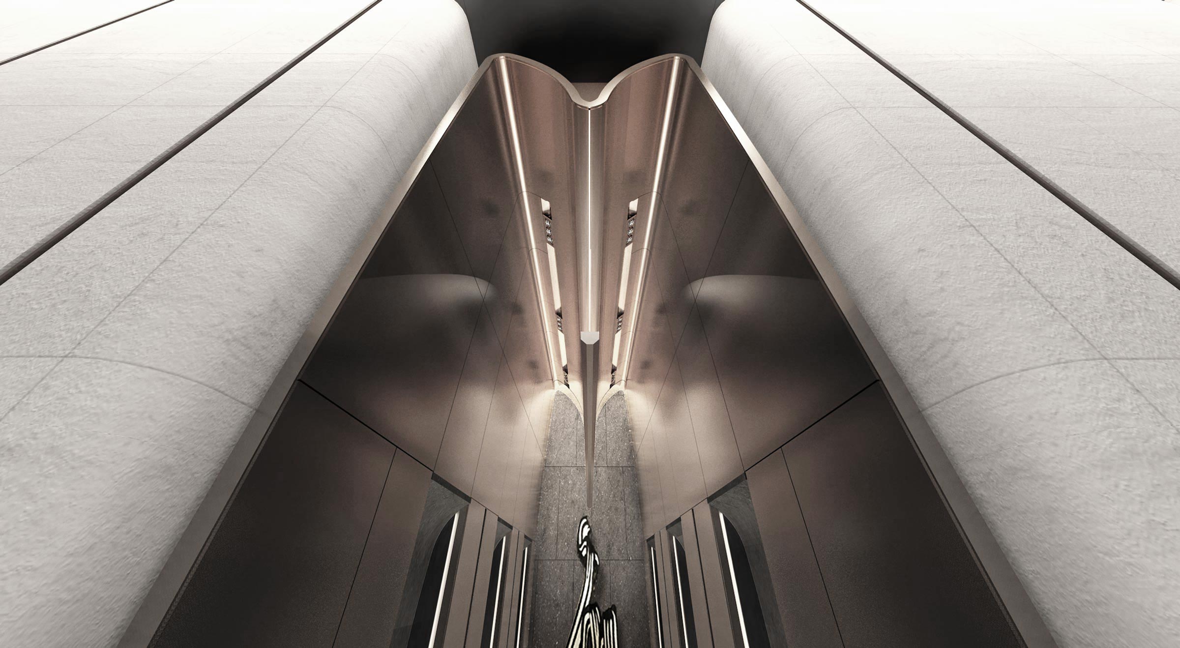 城市组 | 国际办公楼大堂公区 | 施工图-3