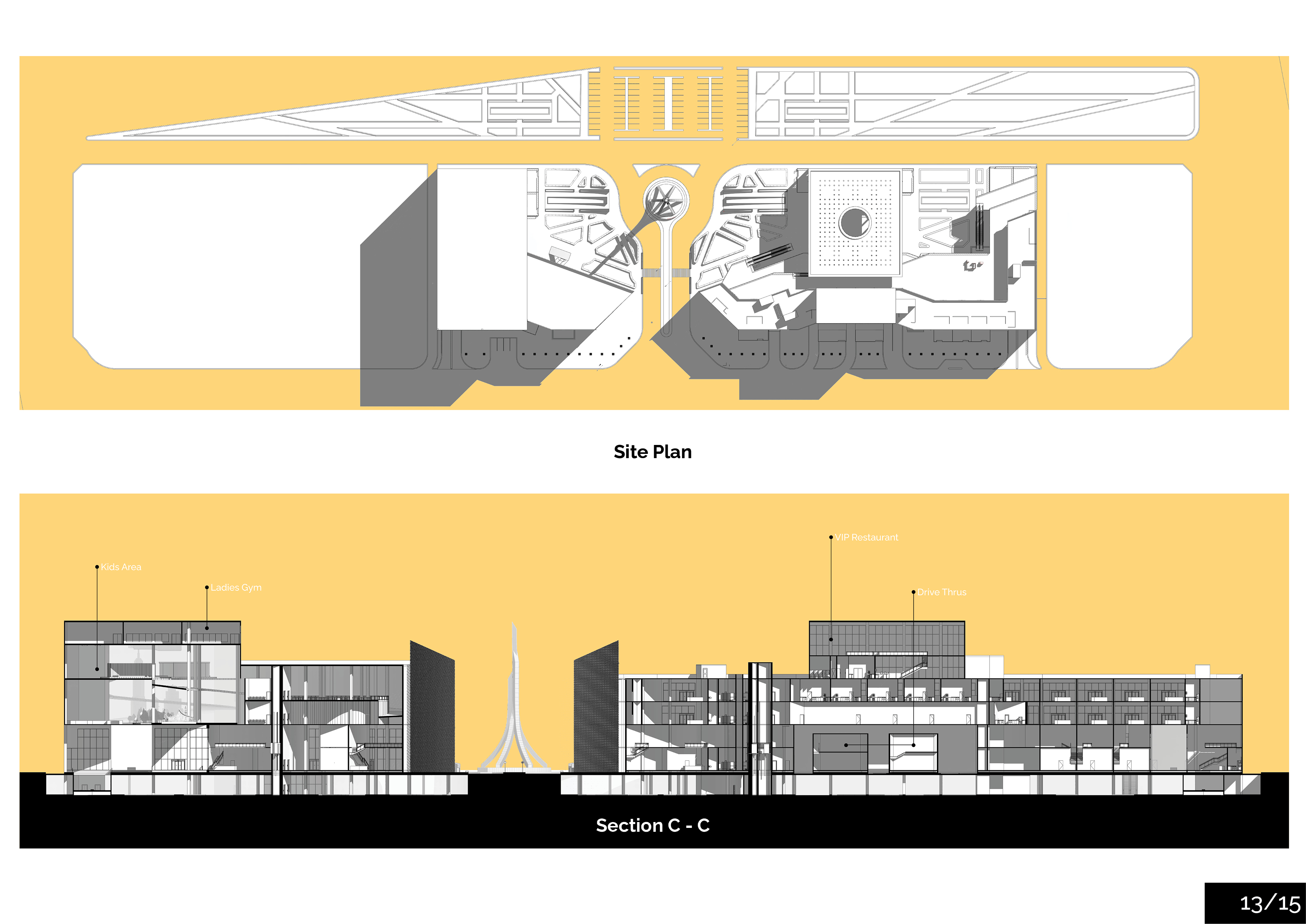 （S）萨希尔购物中心的正方形区域

注：由于不清楚SQUARES在这里的准确含义，正方形区域只是一种可能的理解，仅作参考如果有更多背景信息，翻译会更精准 丨沙特阿拉伯-15