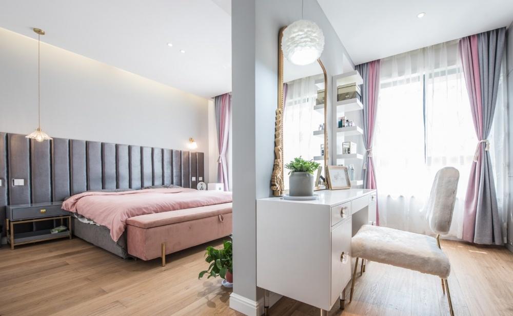 合肥迷屋设计 | 老宅翻新,优雅灰粉空间-11