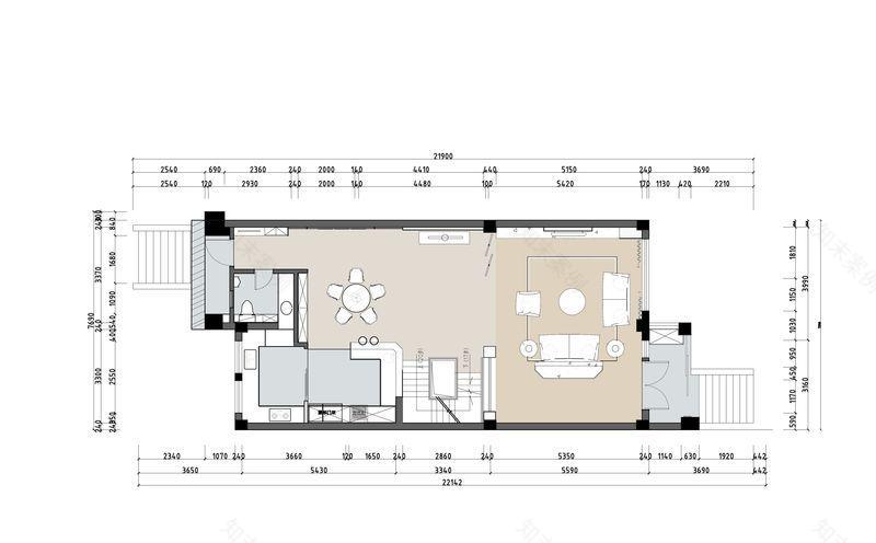紫廷名苑现代轻奢别墅设计-4